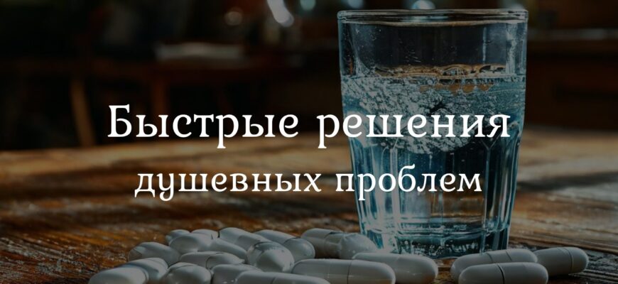Сравнение быстрых решений и глубокой терапии в психологической помощи